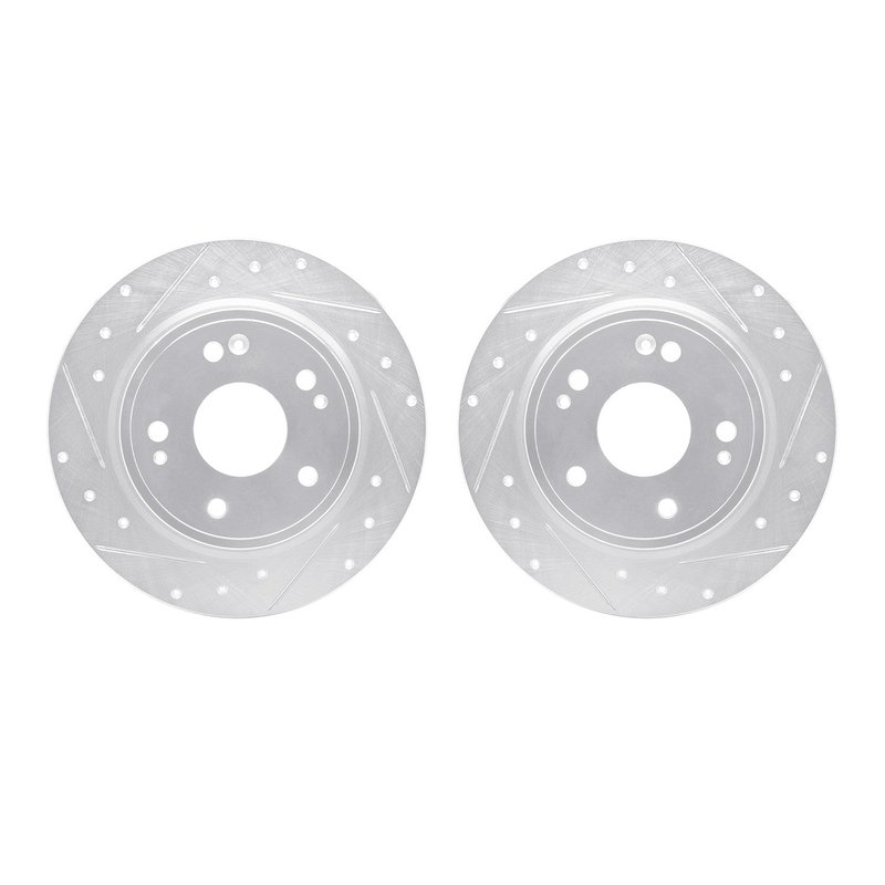 Dynamite Friction 7002-59057 Disc Brake Rotor Set - Rear
