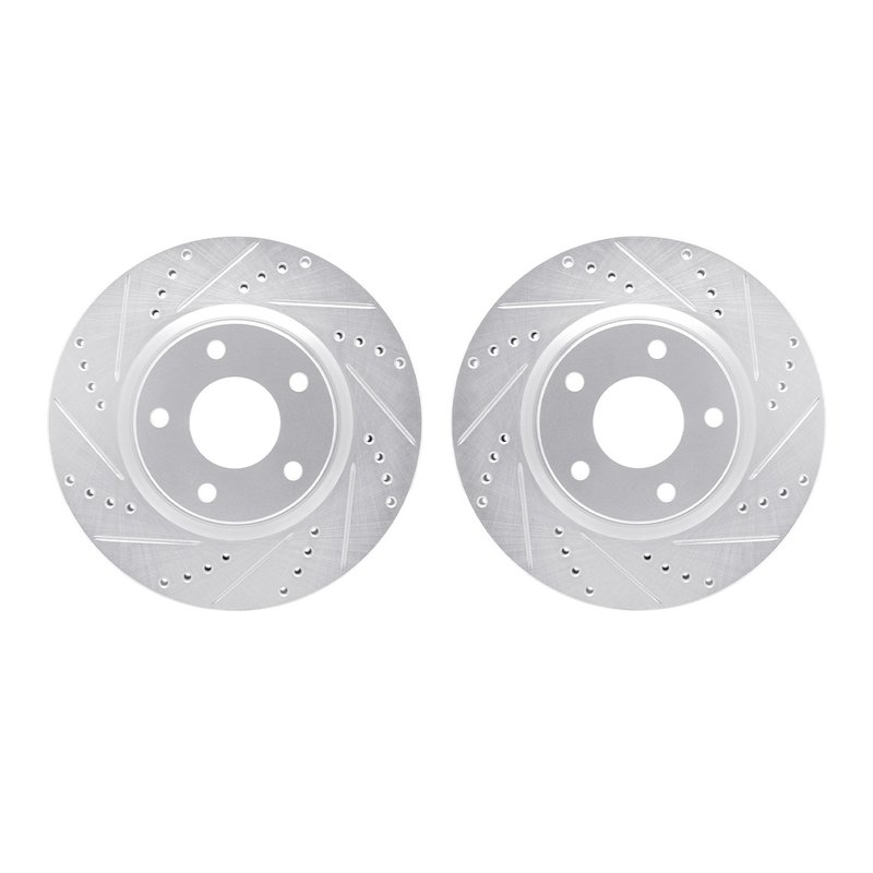 Dynamite Friction 7002-63021 Disc Brake Rotor Set - Front