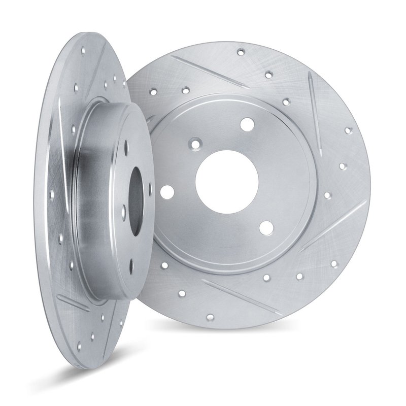 Dynamite Friction 7002-63079 Disc Brake Rotor Set - Front