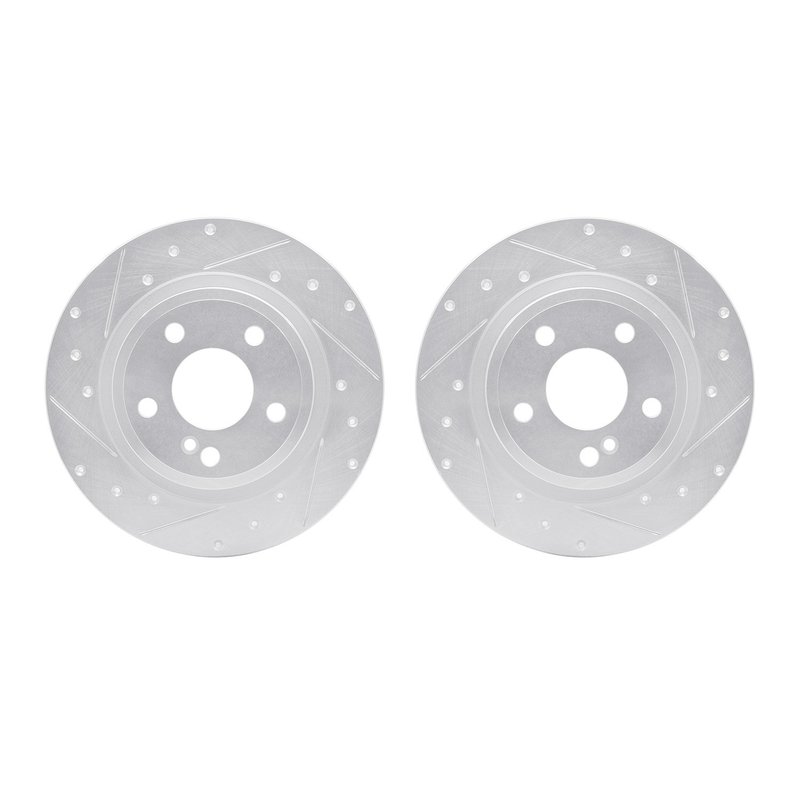 Dynamite Friction 7002-63085 Disc Brake Rotor Set - Rear