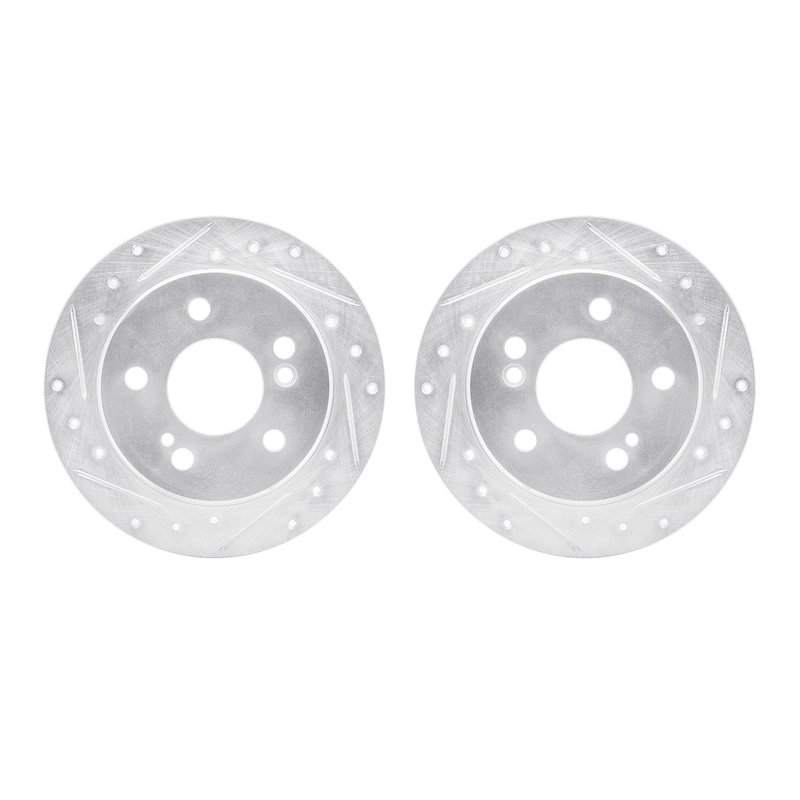 Dynamite Friction 7002-63086 Disc Brake Rotor Set - Rear