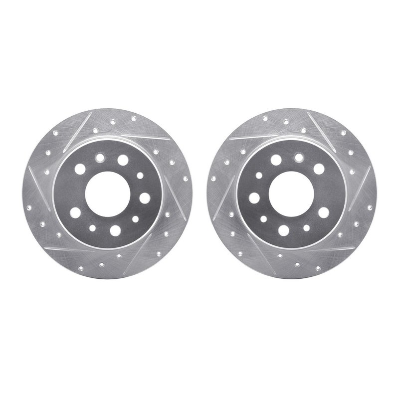 Dynamite Friction 7002-63087 Disc Brake Rotor Set - Rear
