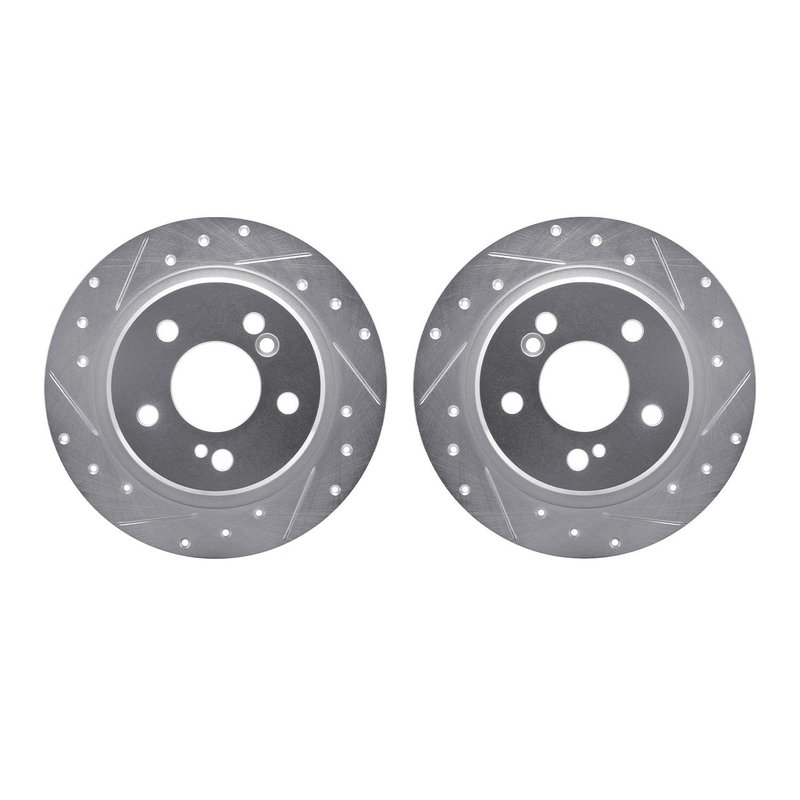 Dynamite Friction 7002-63089 Disc Brake Rotor Set - Rear