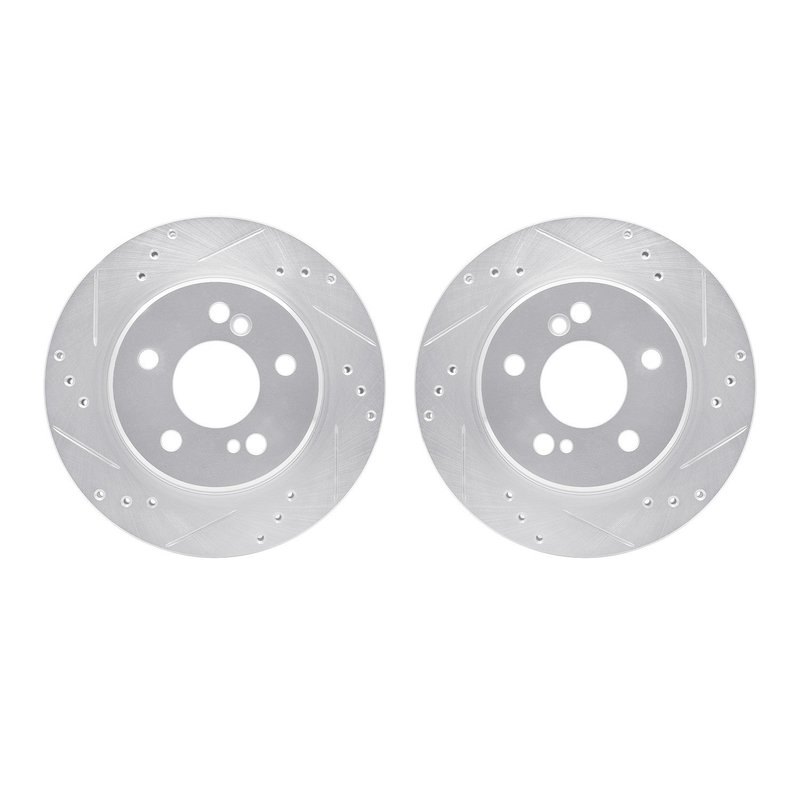 Dynamite Friction 7002-63091 Disc Brake Rotor Set - Rear