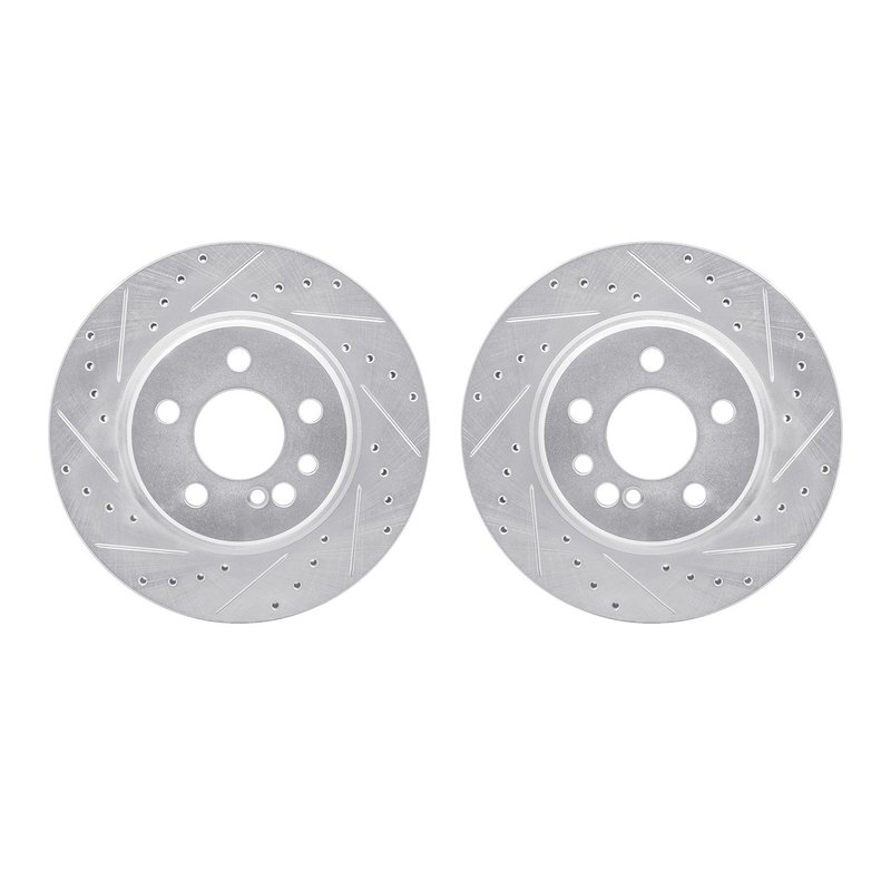 Dynamite Friction 7002-63092 Disc Brake Rotor Set - Rear