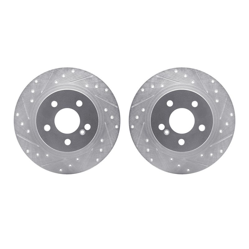 Dynamite Friction 7002-63097 Disc Brake Rotor Set - Rear