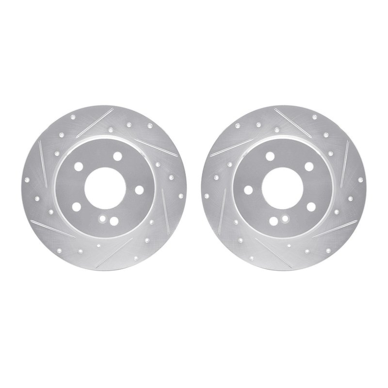 Dynamite Friction 7002-63100 Disc Brake Rotor Set - Rear