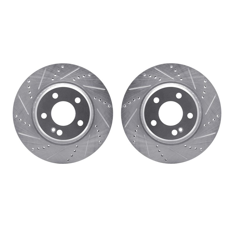 Dynamite Friction 7002-63102 Disc Brake Rotor Set - Rear