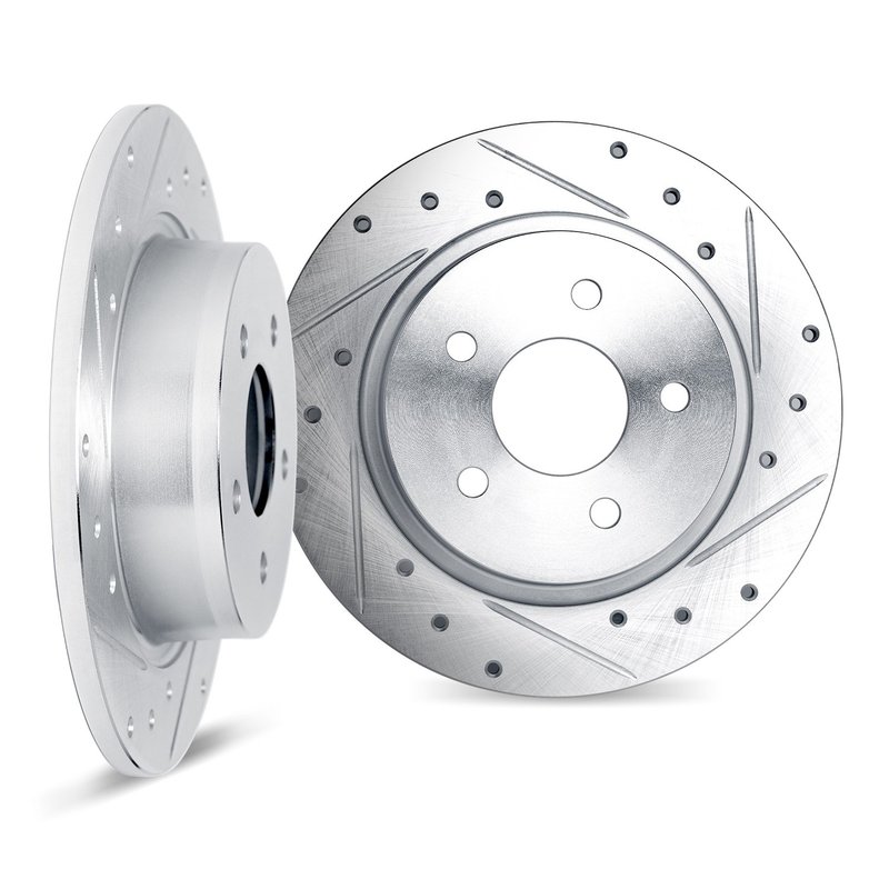 Dynamite Friction 7002-63112 Disc Brake Rotor Set - Rear