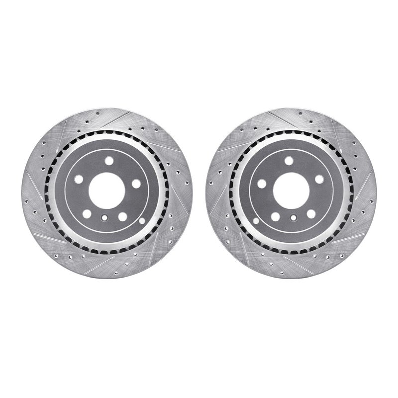 Dynamite Friction 7002-63121 Disc Brake Rotor Set - Rear