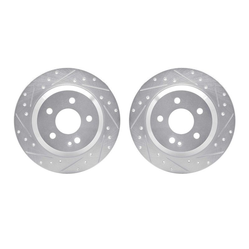 Dynamite Friction 7002-63129 Disc Brake Rotor Set - Rear