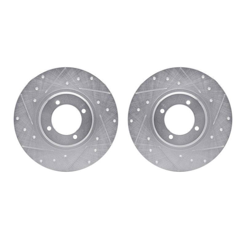Dynamite Friction 7002-64002 Disc Brake Rotor Set - Front