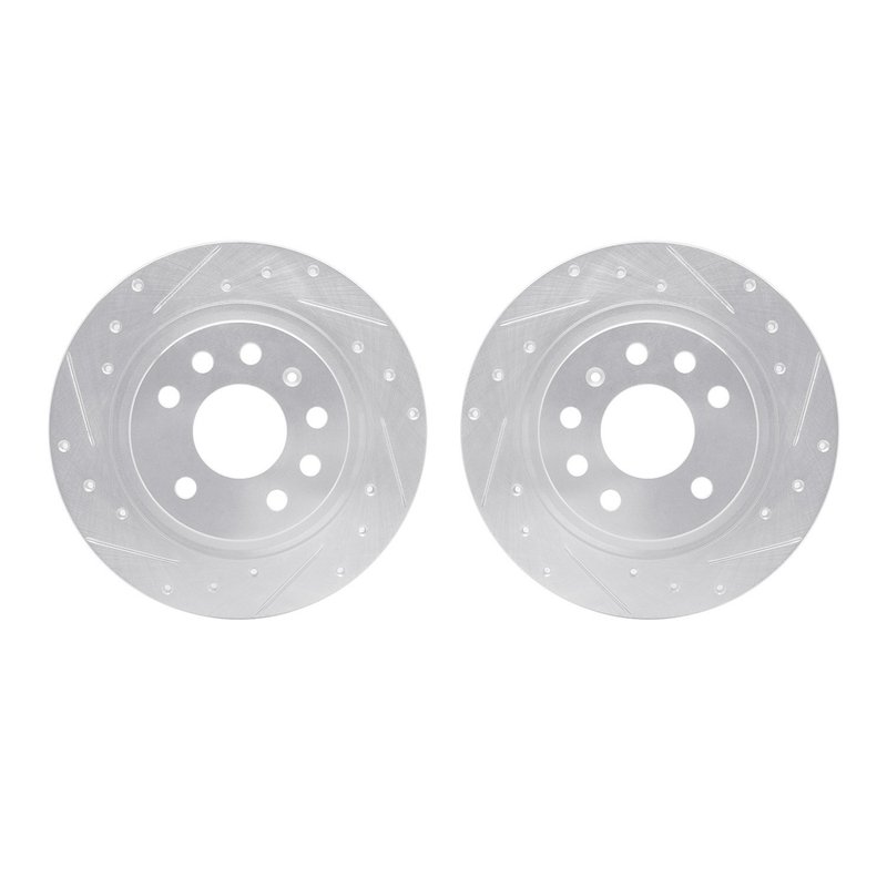 Dynamite Friction 7002-65016 Disc Brake Rotor Set - Rear