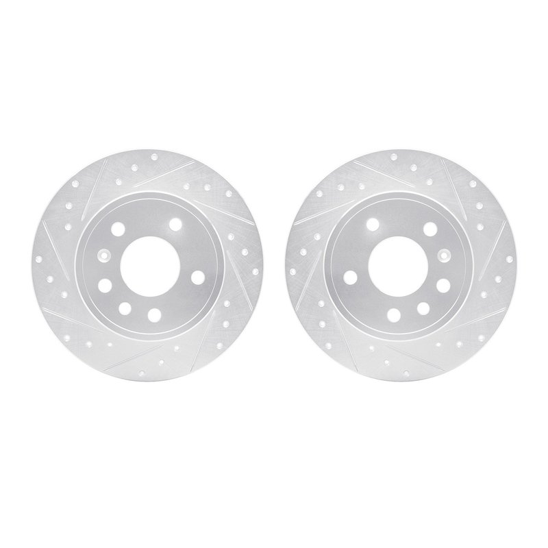 Dynamite Friction 7002-65018 Disc Brake Rotor Set - Rear