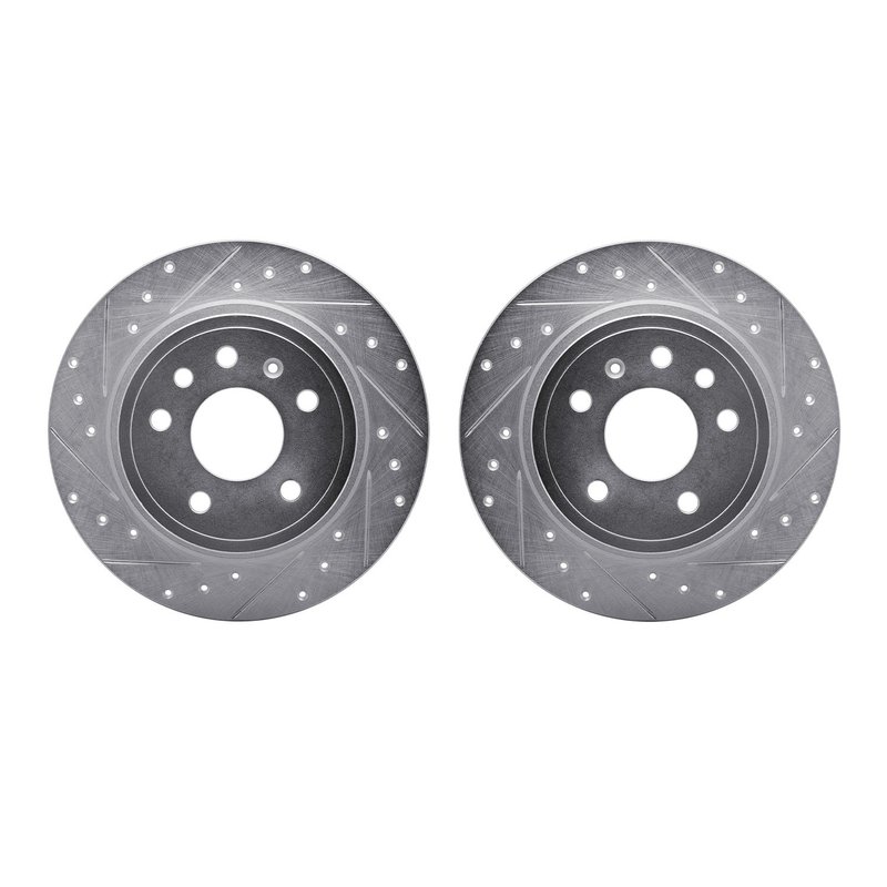 Dynamite Friction 7002-65020 Disc Brake Rotor Set - Rear