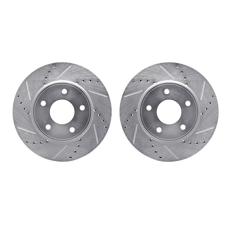 Dynamite Friction 7002-67000 Disc Brake Rotor Set - Front