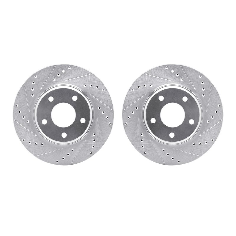 Dynamite Friction 7002-67006 Disc Brake Rotor Set - Front