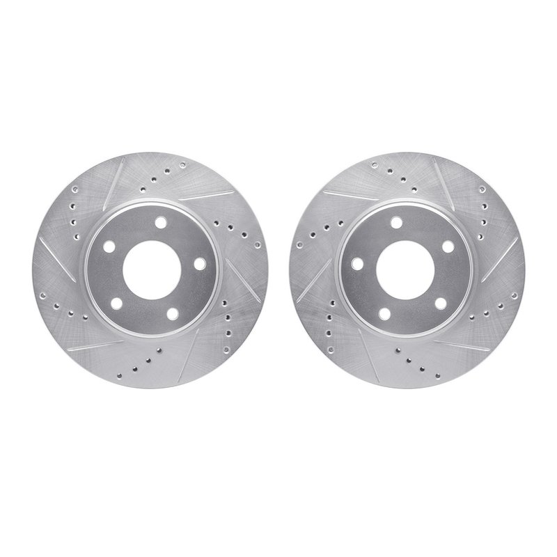 Dynamite Friction 7002-67008 Disc Brake Rotor Set - Front