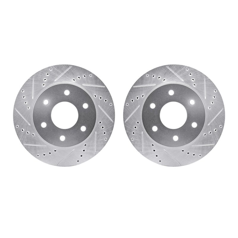 Dynamite Friction 7002-67011 Disc Brake Rotor Set - Front