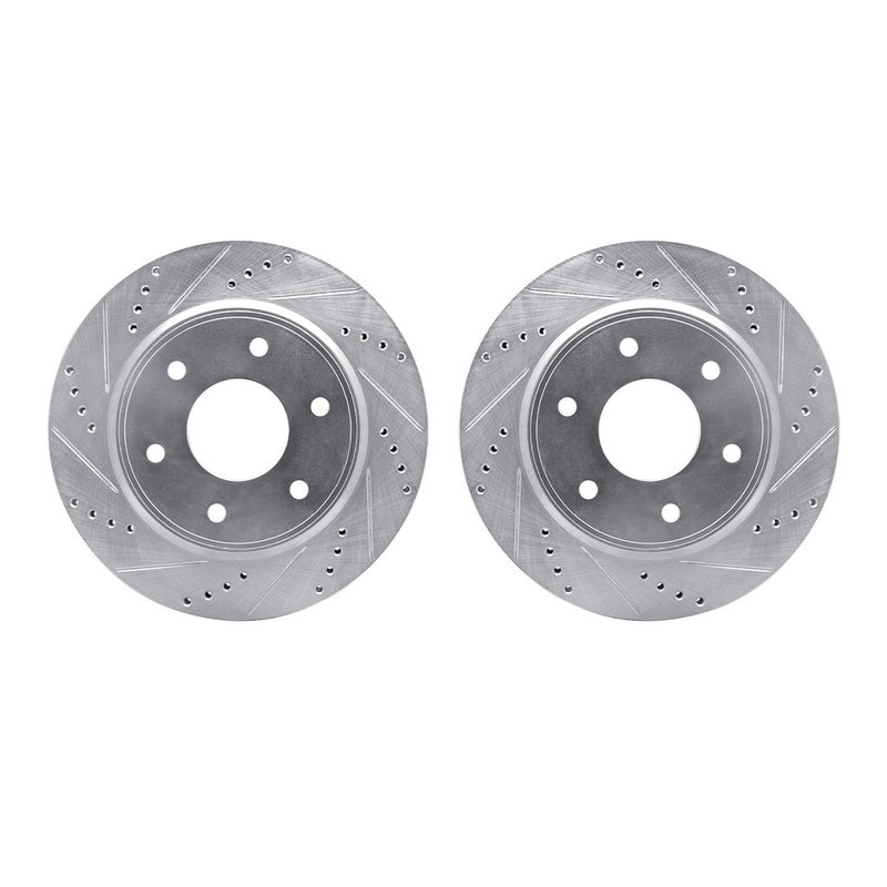 Dynamite Friction 7002-67013 Disc Brake Rotor Set - Front