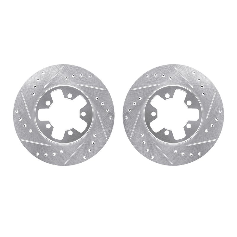 Dynamite Friction 7002-67020 Disc Brake Rotor Set - Front