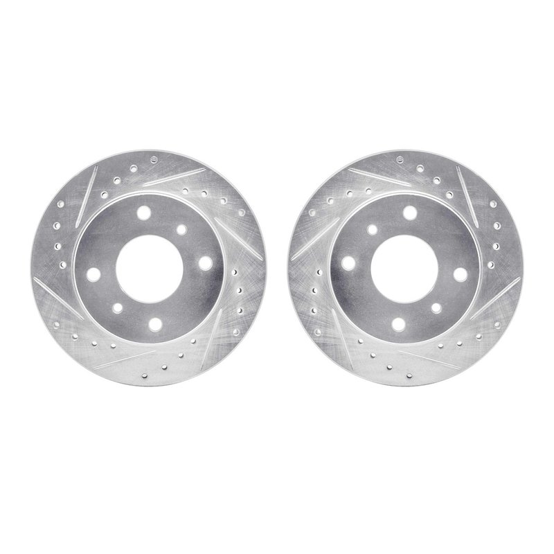 Dynamite Friction 7002-67023 Disc Brake Rotor Set - Front