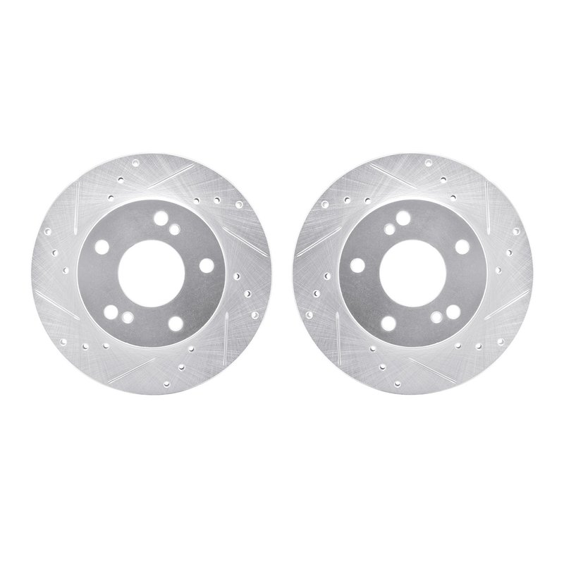 Dynamite Friction 7002-67025 Disc Brake Rotor Set - Front