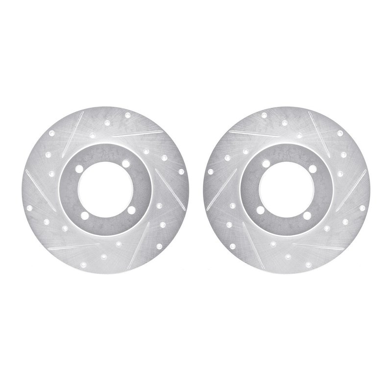 Dynamite Friction 7002-67026 Disc Brake Rotor Set - Front