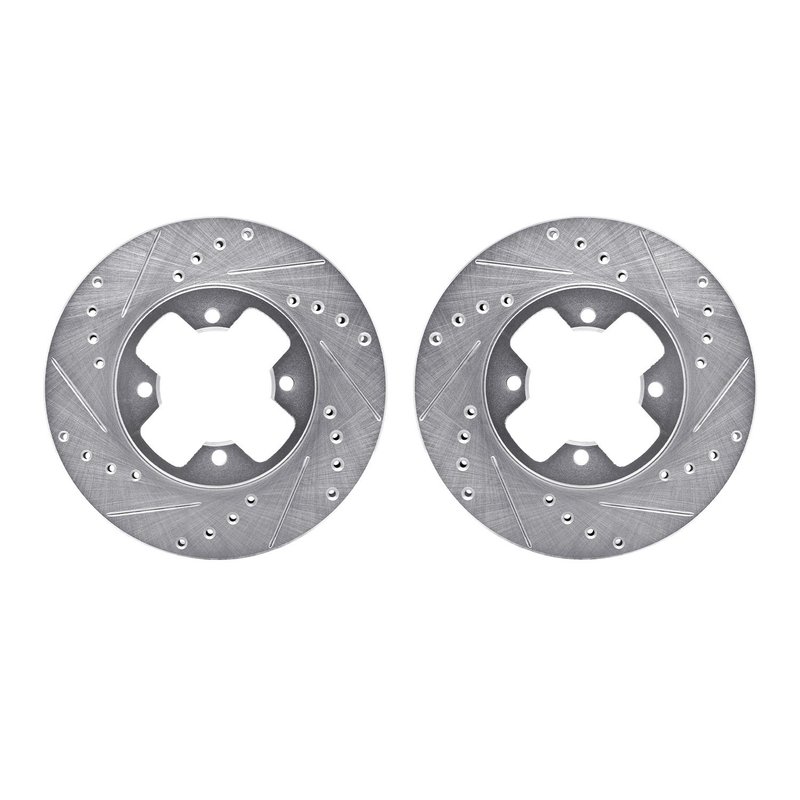 Dynamite Friction 7002-67028 Disc Brake Rotor Set - Front
