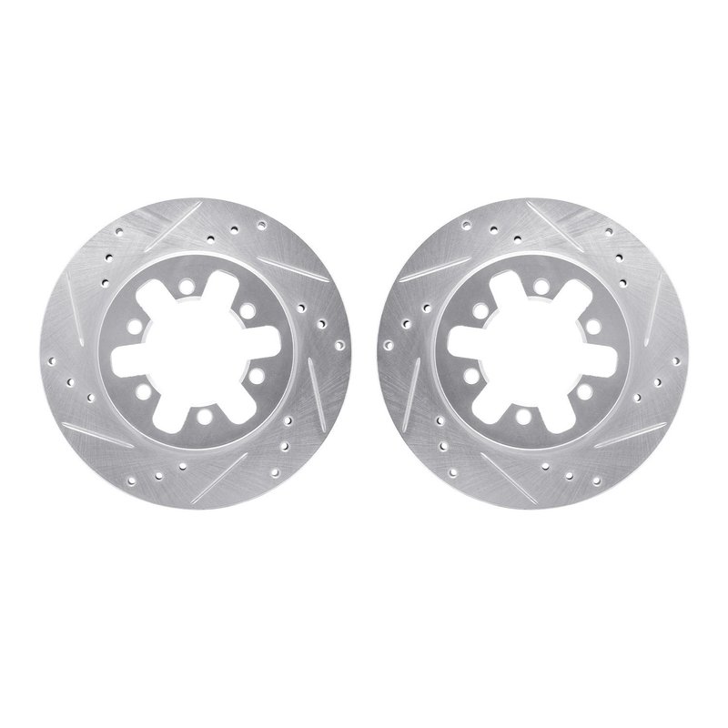 Dynamite Friction 7002-67039 Disc Brake Rotor Set - Front