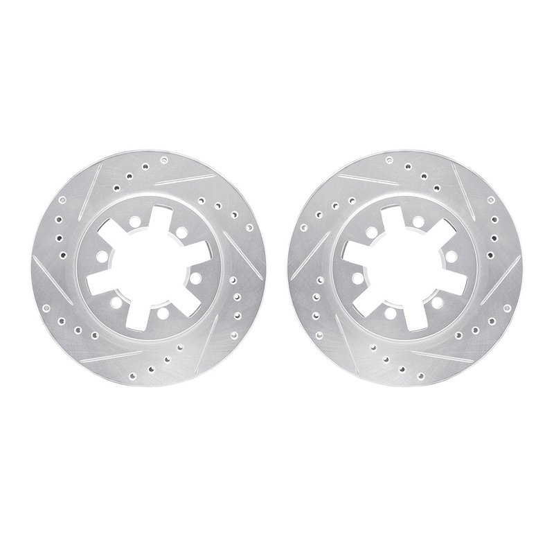Dynamite Friction 7002-67040 Disc Brake Rotor Set - Front