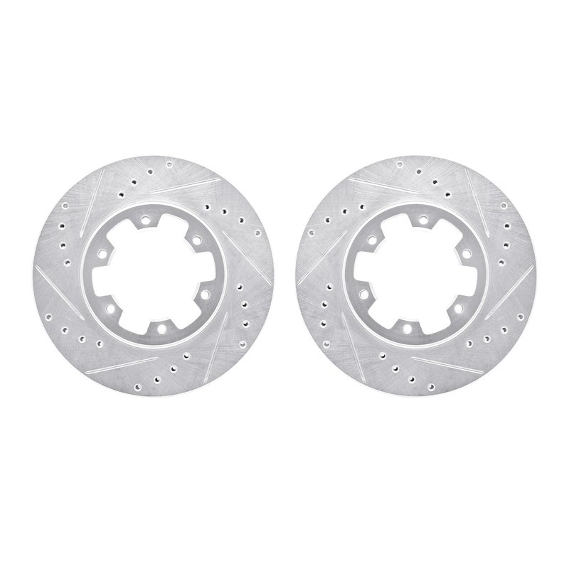 Dynamite Friction 7002-67043 Disc Brake Rotor Set - Front