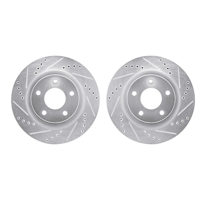 Dynamite Friction 7002-67045 Disc Brake Rotor Set - Front