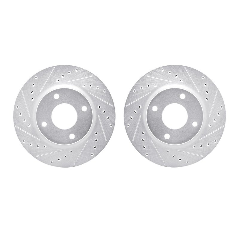 Dynamite Friction 7002-67047 Disc Brake Rotor Set - Front