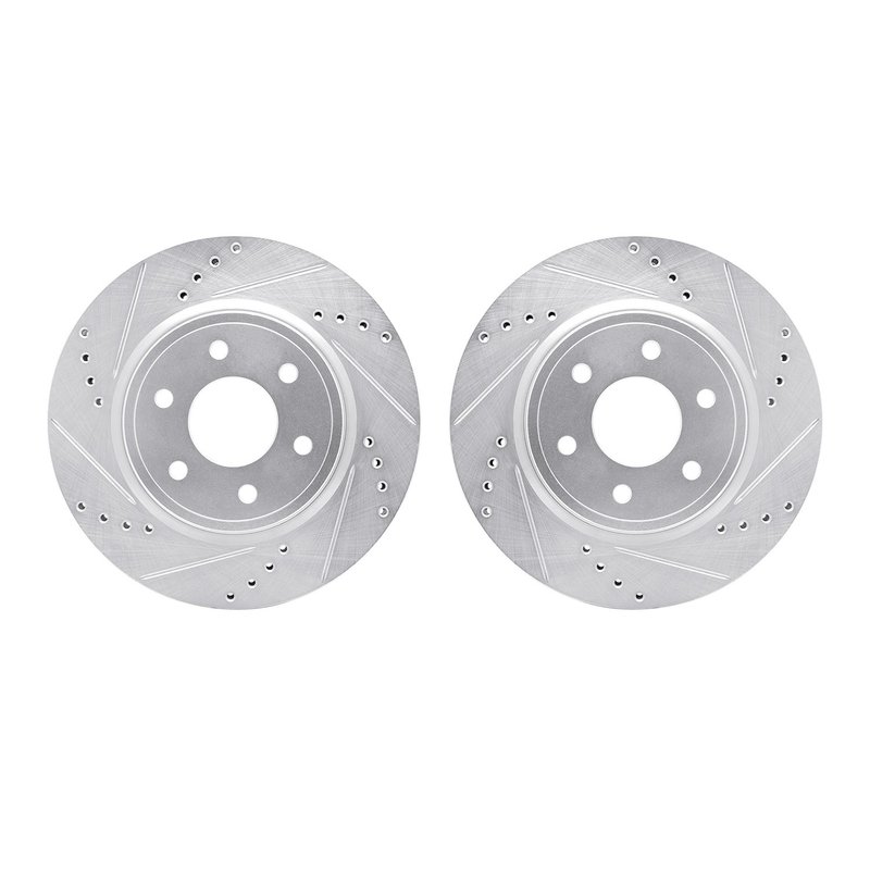 Dynamite Friction 7002-67049 Disc Brake Rotor Set - Front