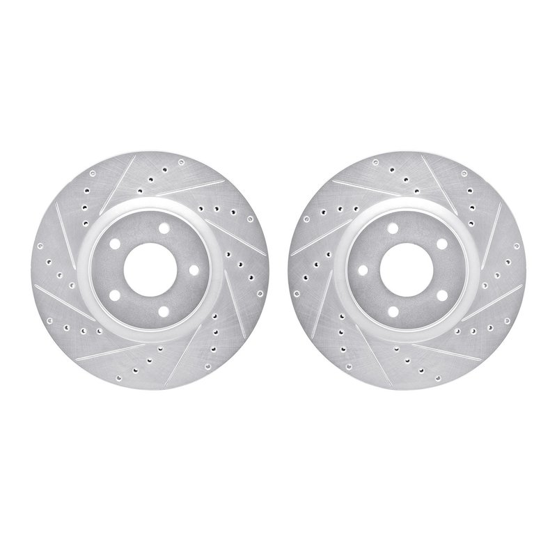Dynamite Friction 7002-67053 Disc Brake Rotor Set - Front