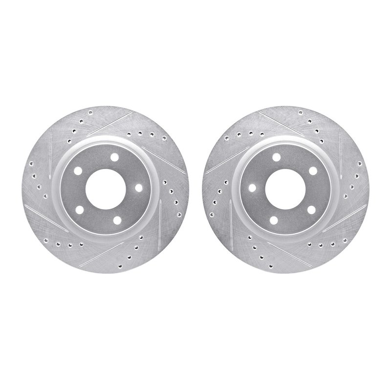 Dynamite Friction 7002-67055 Disc Brake Rotor Set - Front