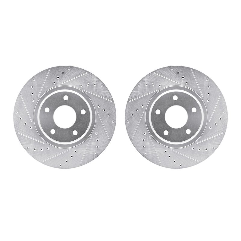 Dynamite Friction 7002-67058 Disc Brake Rotor Set - Front