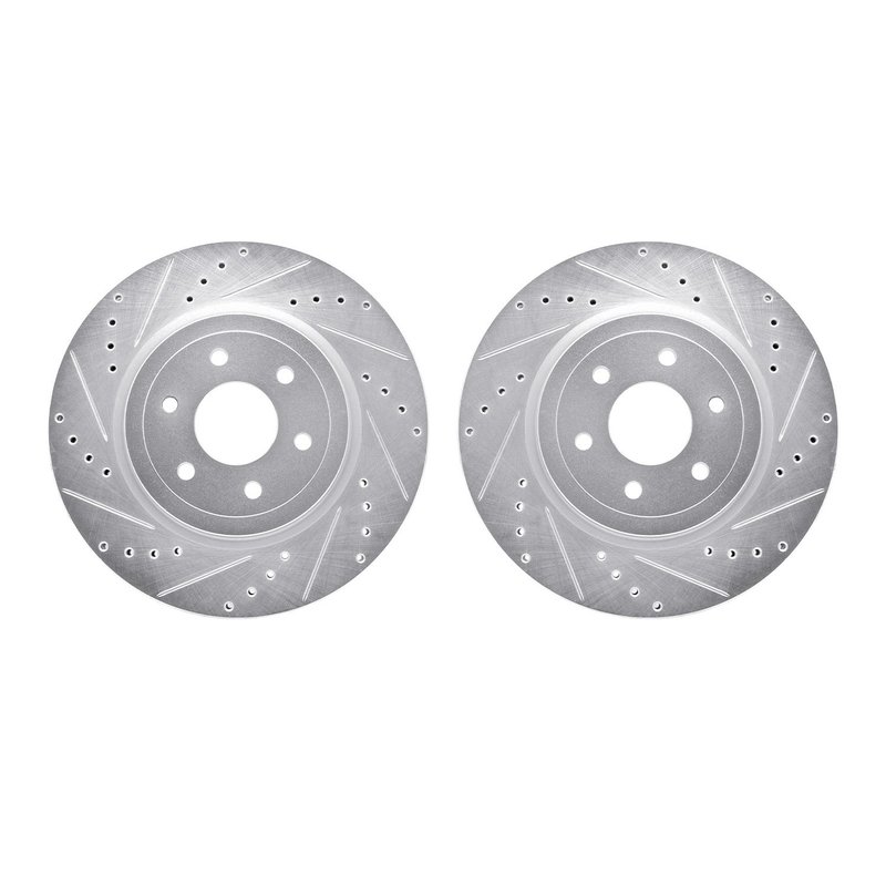 Dynamite Friction 7002-67064 Disc Brake Rotor Set - Front