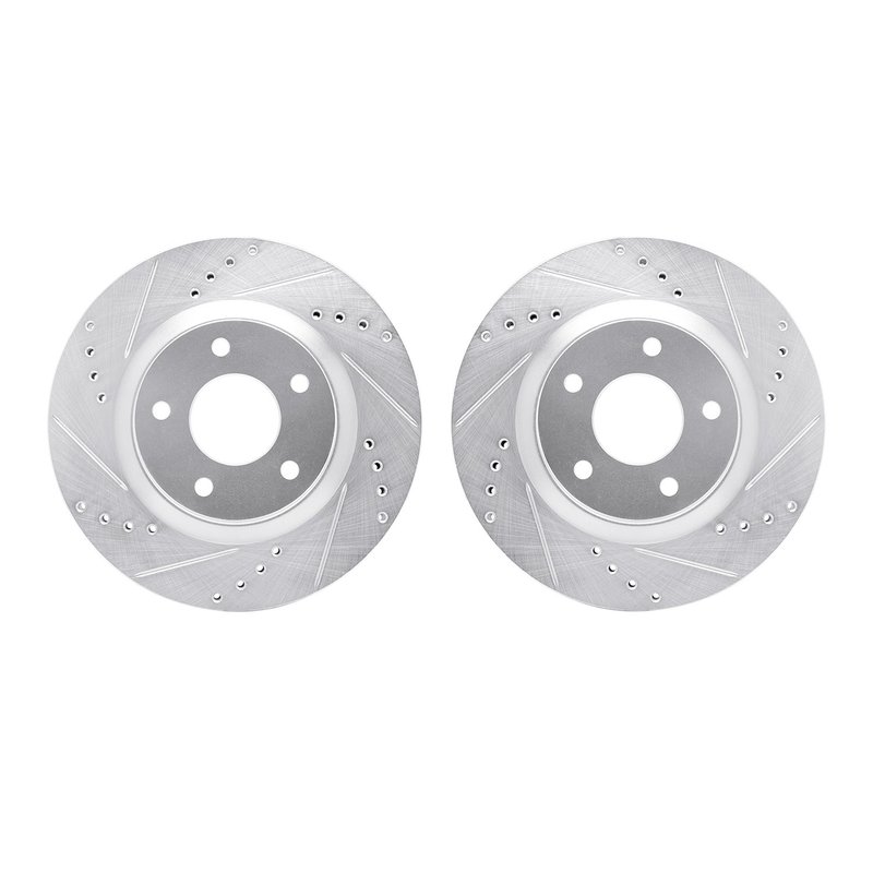 Dynamite Friction 7002-67067 Disc Brake Rotor Set - Front