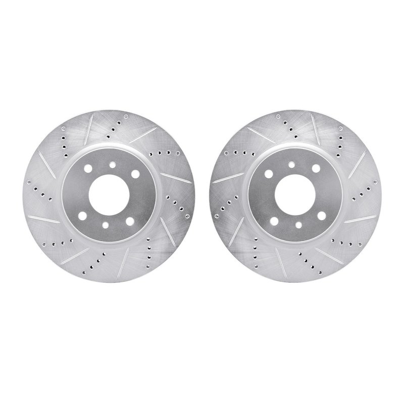 Dynamite Friction 7002-67070 Disc Brake Rotor Set - Front