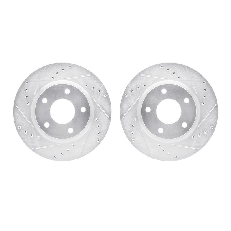 Dynamite Friction 7002-67071 Disc Brake Rotor Set - Front
