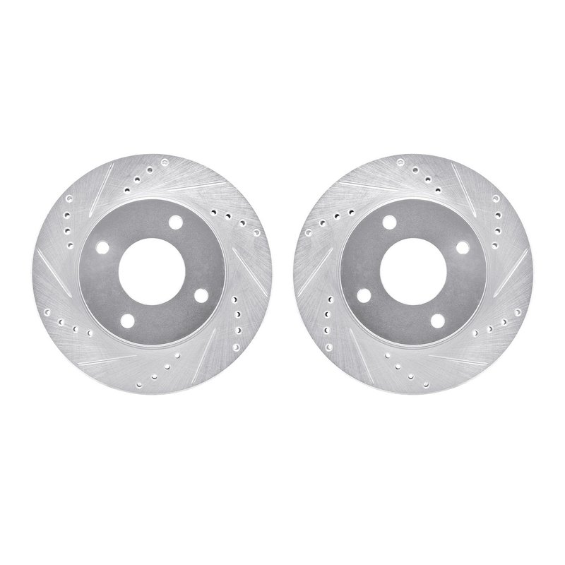 Dynamite Friction 7002-67075 Disc Brake Rotor Set - Front