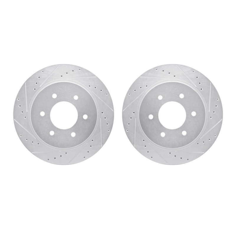 Dynamite Friction 7002-67076 Disc Brake Rotor Set - Front