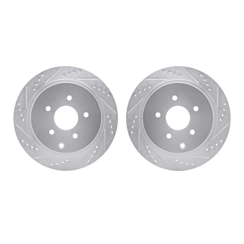 Dynamite Friction 7002-67079 Disc Brake Rotor Set - Rear