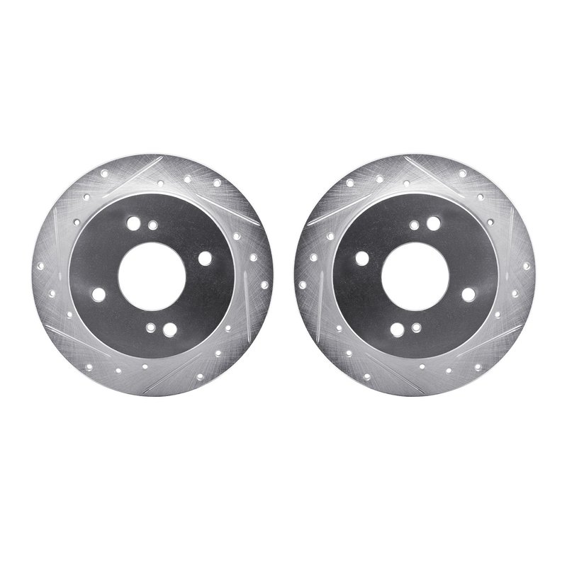 Dynamite Friction 7002-67085 Disc Brake Rotor Set - Rear