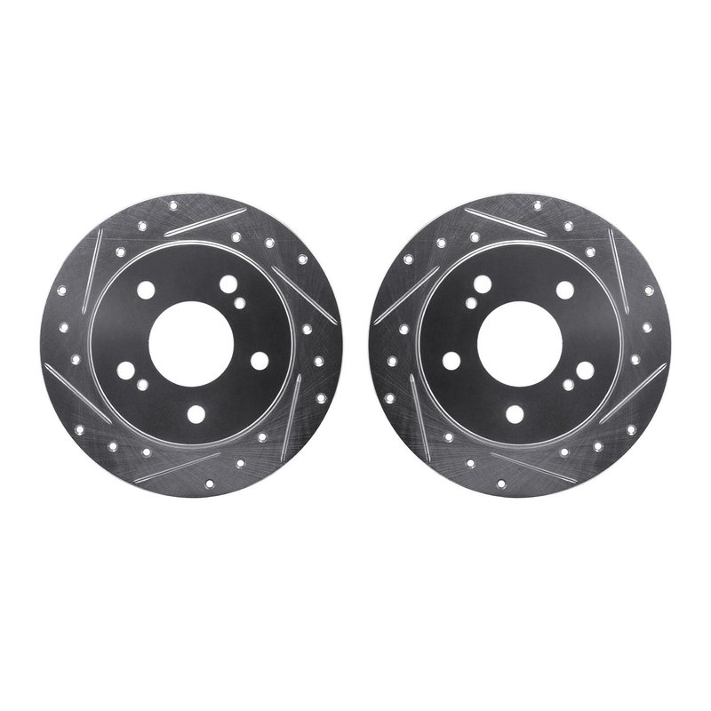 Dynamite Friction 7002-67089 Disc Brake Rotor Set - Rear