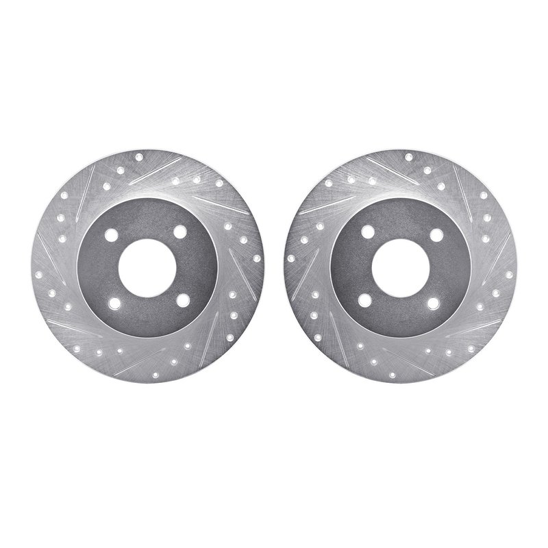 Dynamite Friction 7002-67090 Disc Brake Rotor Set - Rear