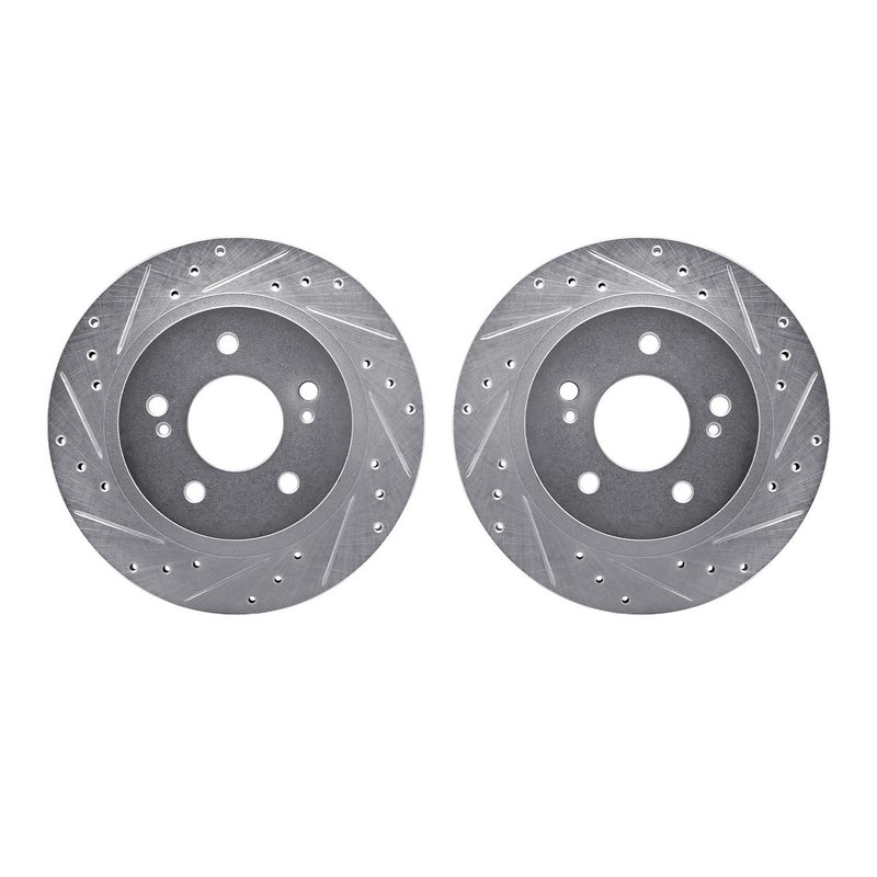 Dynamite Friction 7002-67091 Disc Brake Rotor Set - Rear