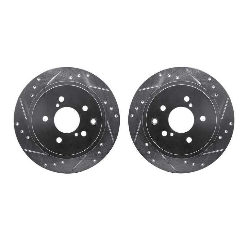 Dynamite Friction 7002-67092 Disc Brake Rotor Set - Rear